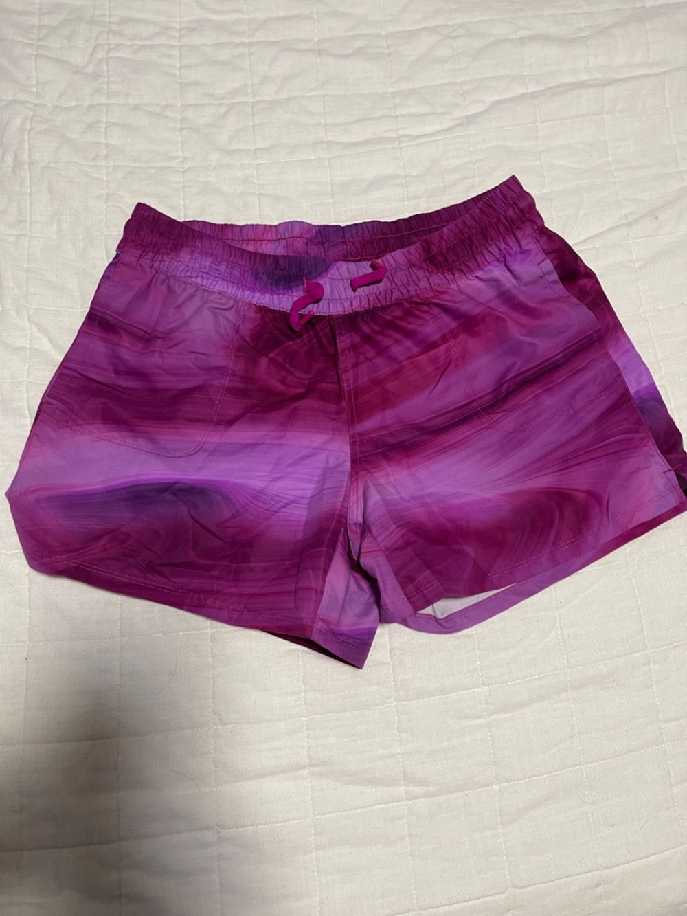 North face Women’s Purple Ombre Athletic Shorts - Lightweight Comfort
